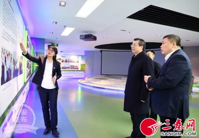 王永康问候省土地工程建设集团干部职工