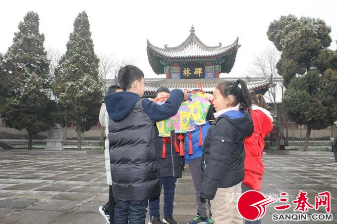 我在碑林过元宵