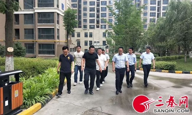 陕西省爱卫办第四检查组检查西安航天基地病媒防治专项工作