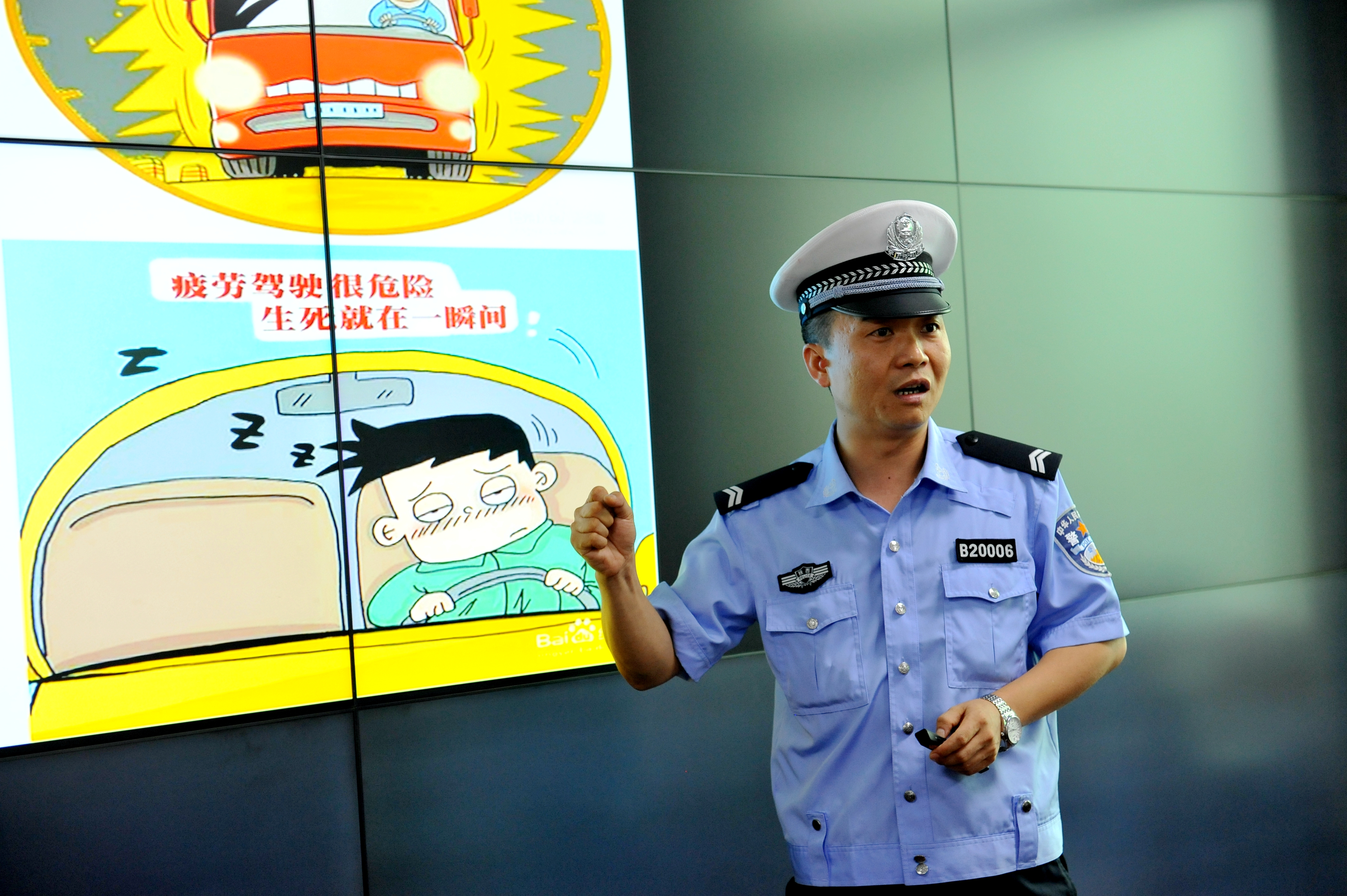 辅警周鹏：交安宣讲工作队的“首席”宣讲员