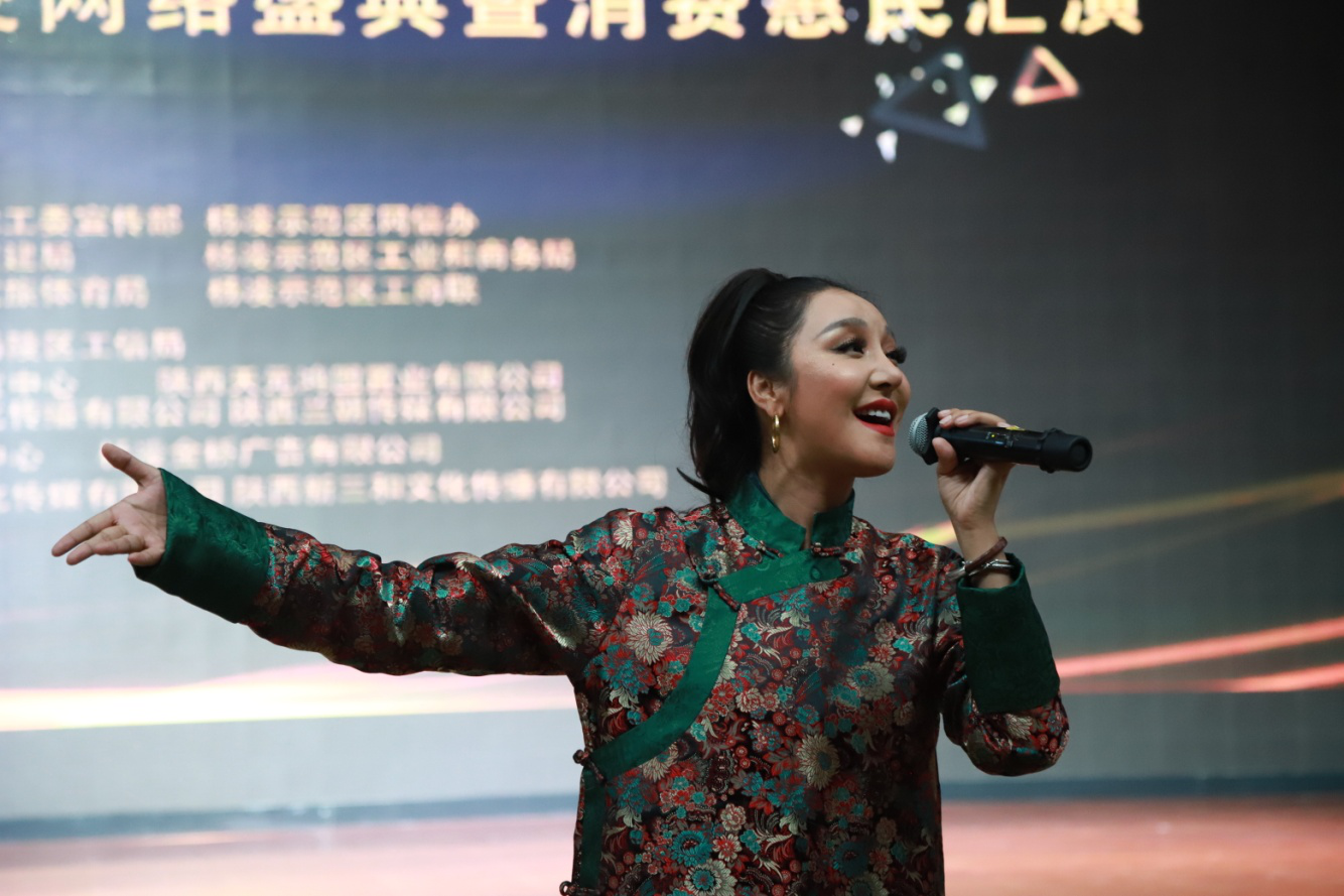 杨凌工信局联合新浪杨凌举办消费惠民汇演圆满落幕