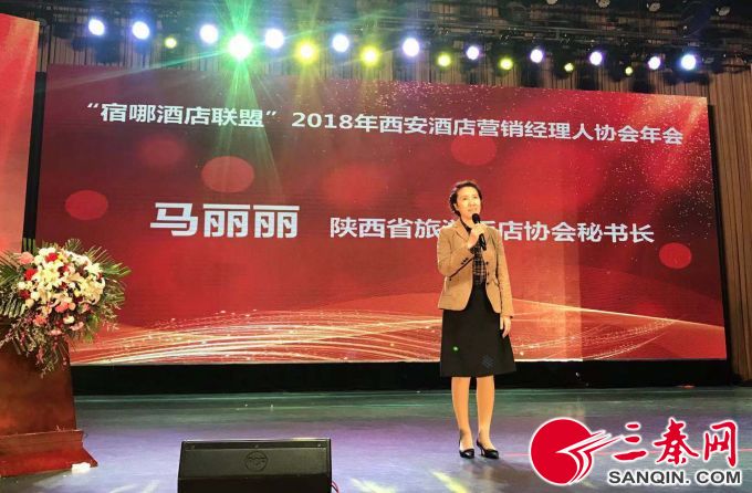陕西旅游饭店协会秘书长马丽丽