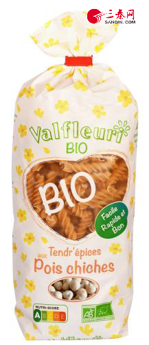 Valfleuri Tendr'Epices - Organic vegetable pasta 1