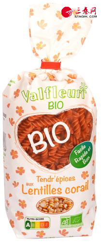 Valfleuri Tendr'Epices - Organic vegetable pasta 3