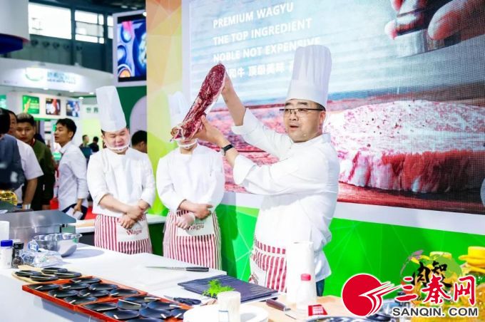 澳宸和牛厨师团队现场演示