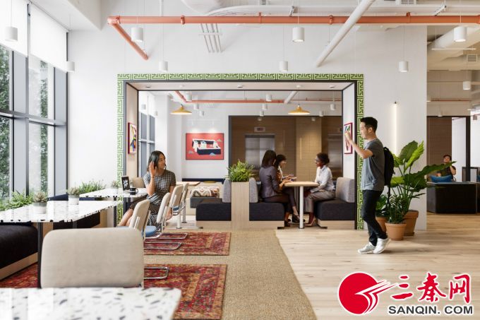 WeWork西安中铁第一国际社区空间图1