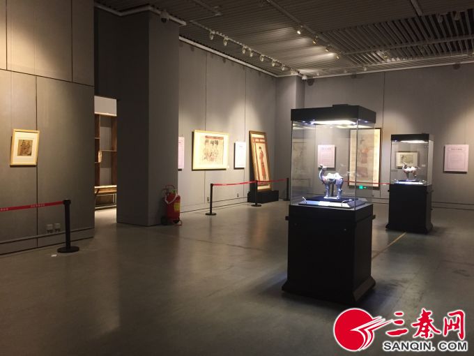 渭南市博物馆粉壁丹青————唐代壁画精品摹本及相关文物展