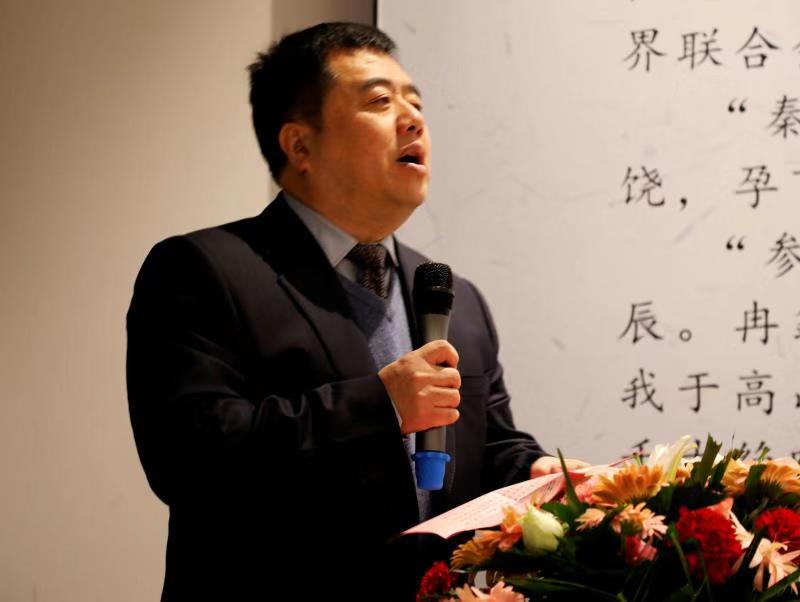 中共西安市委统战部常务副部长张少纯先生致开幕辞,他表示:"今天在此