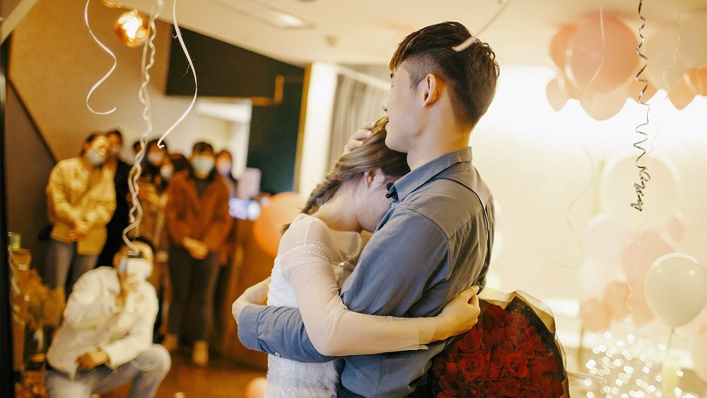 视频直播婚礼，20万网友送祝福
