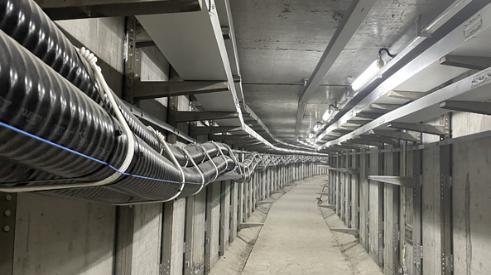 西安供电公司聚焦重点工程 杏渭路段330千伏隧道正式Ψ通电