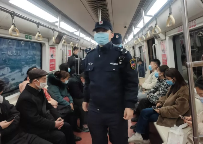 西安地铁开展春运运营秩序专项综合整治