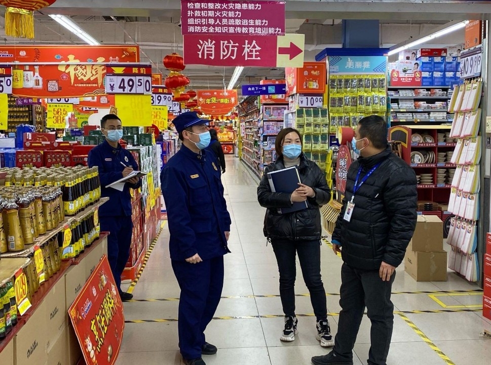 鄠邑消防持续开展节前检查活动