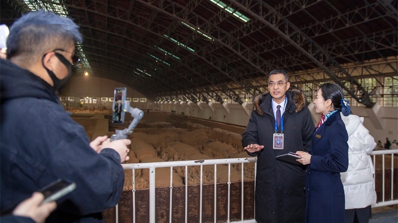 秦陵博物院春节期间推出系列社教活动 七天共接待观众60325人次