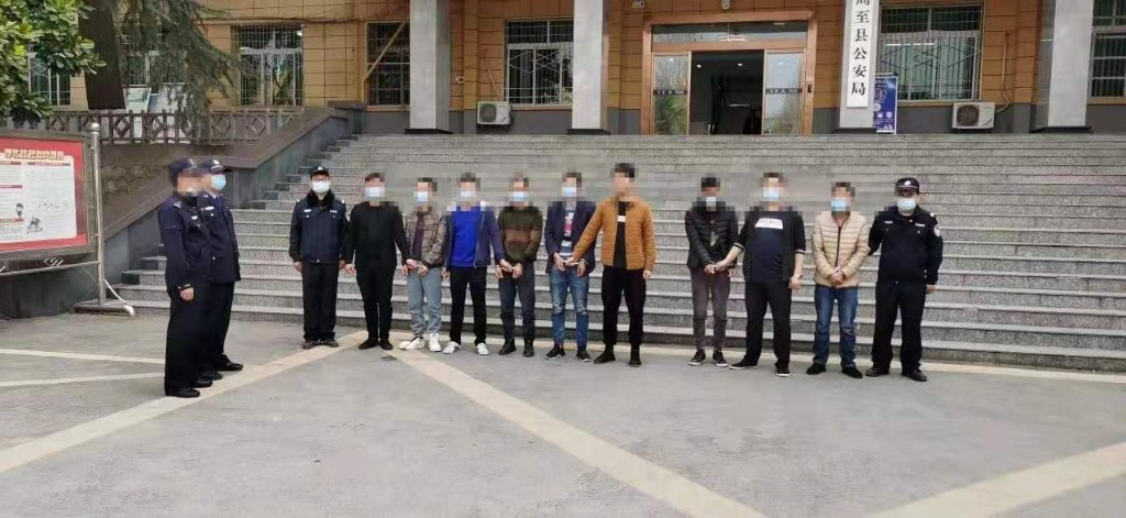 周至公安雷霆禁毒 12名吸毒人员接连落网