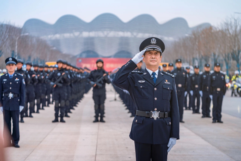 护航十四运  西安警方决战决胜