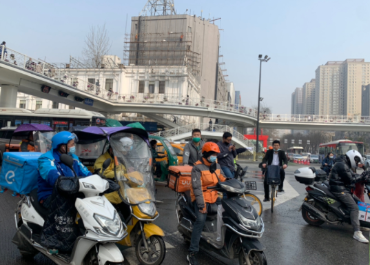 西安交通秩序大整治 记者直击现场