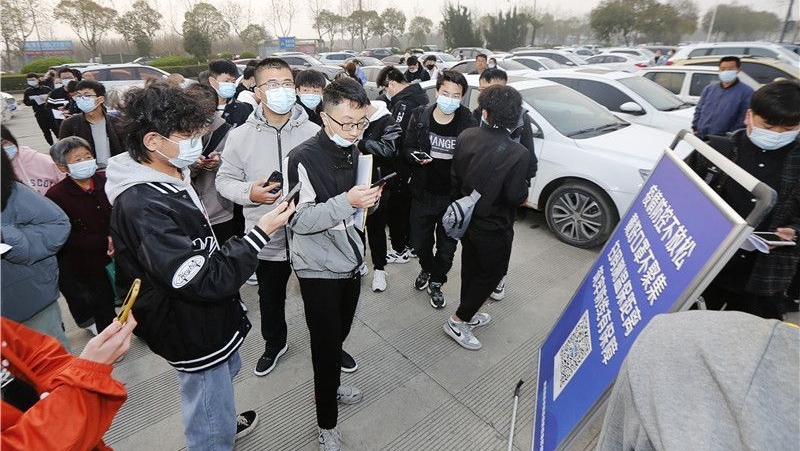 陕西国防职院2021年示范高职院校单独考试招生顺利进行