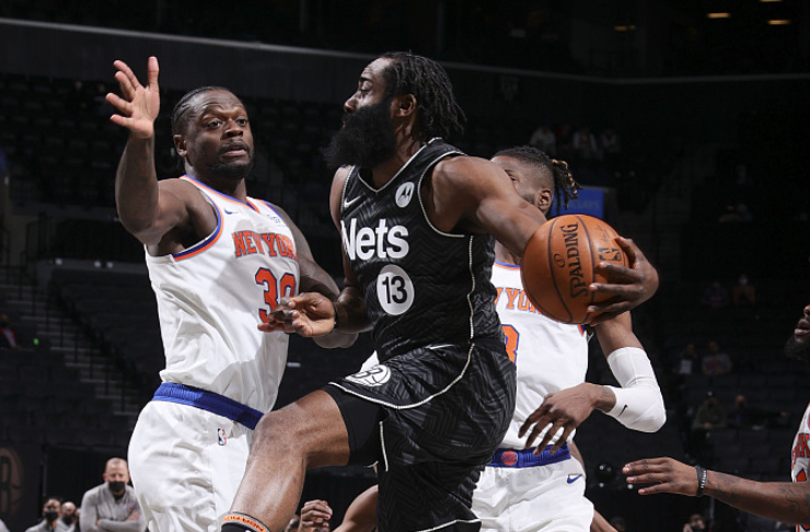 NBA篮网主场击溃尼克斯，收获五连胜！