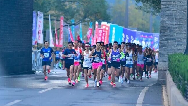 西安马拉松出签！   12万人报名 全马中签率34.44%
