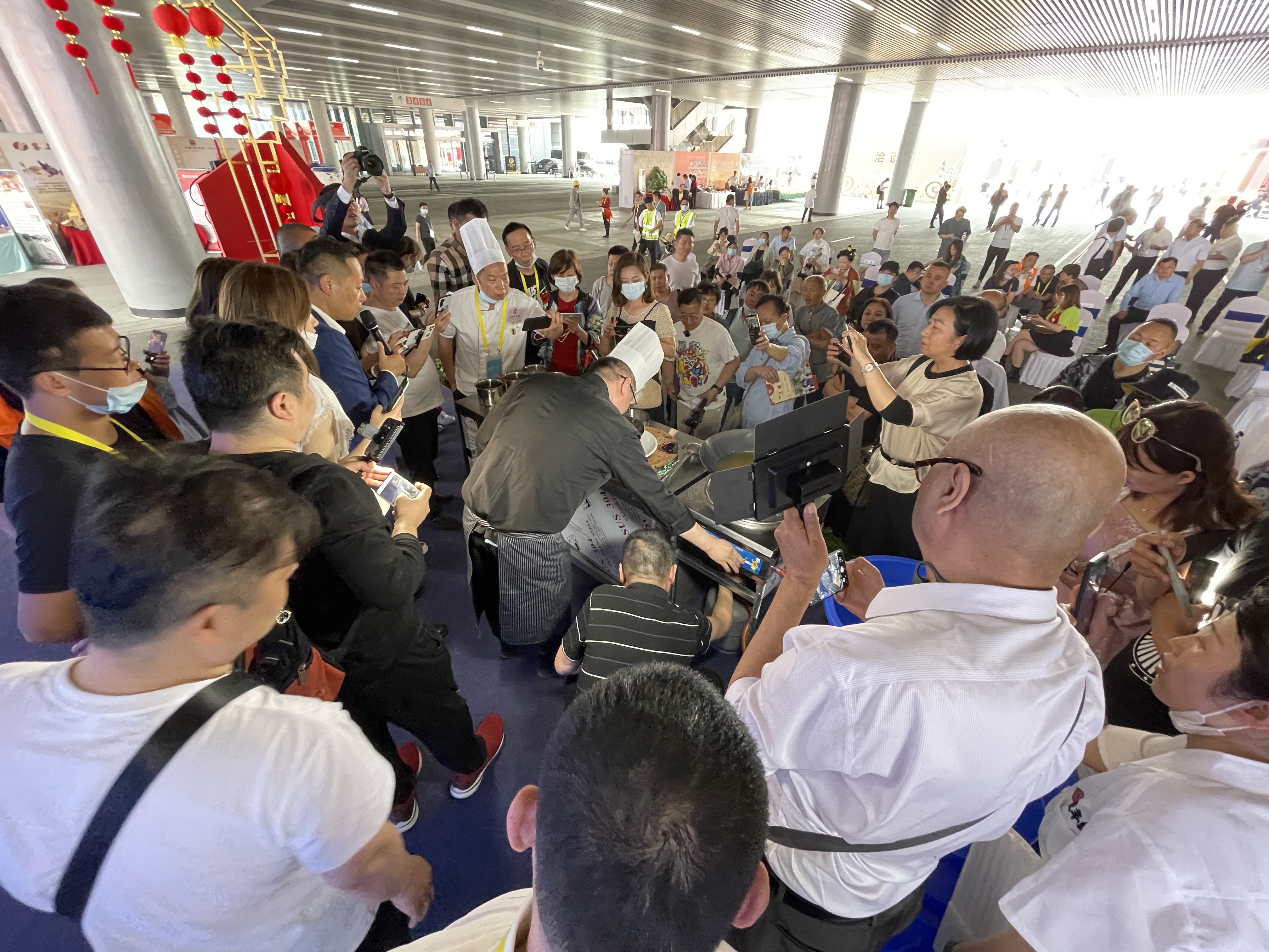 第五届丝博会陕菜国际美食文化节开幕
