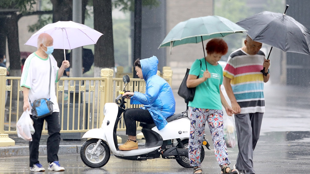 西安迎来降雨
