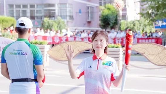 十四运会火炬手韩丽春：这不只我一人的荣耀！