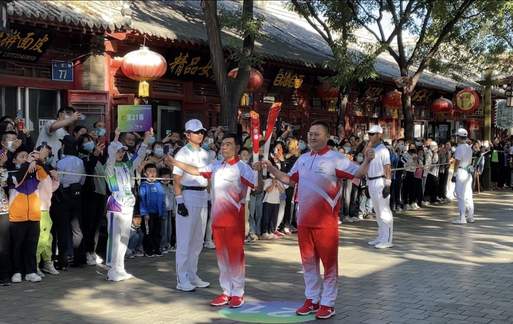 火炬手赵山学：传递梦想 不负使命