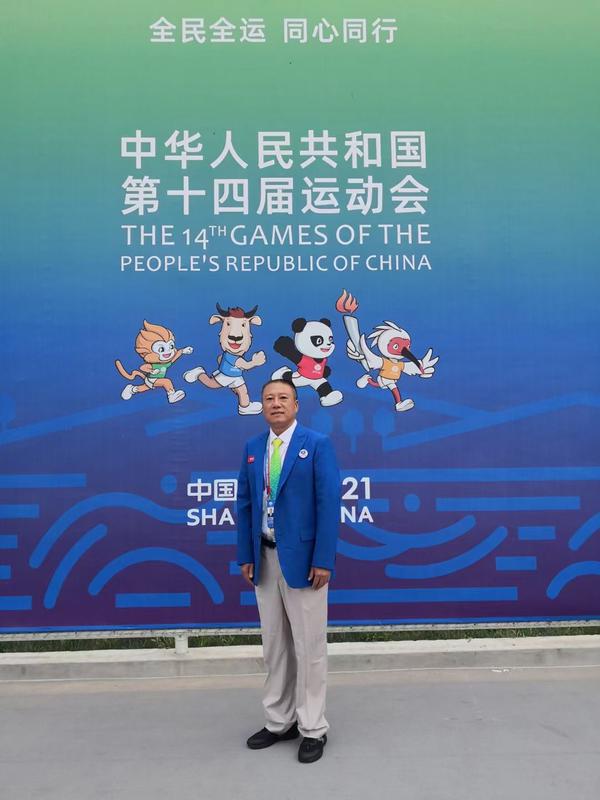 南门小学体育教师梁东入选十四运开幕式裁判员方队