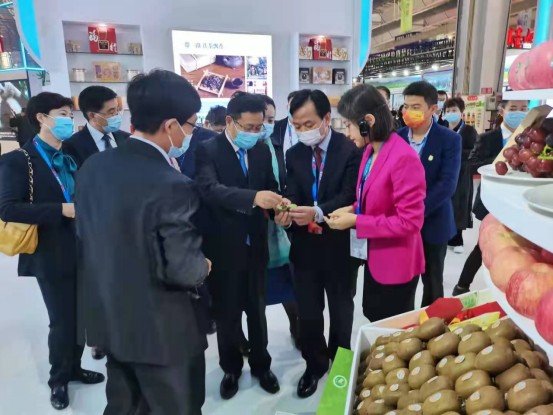 周至猕猴桃亮相第十三届中国-东北亚博览会