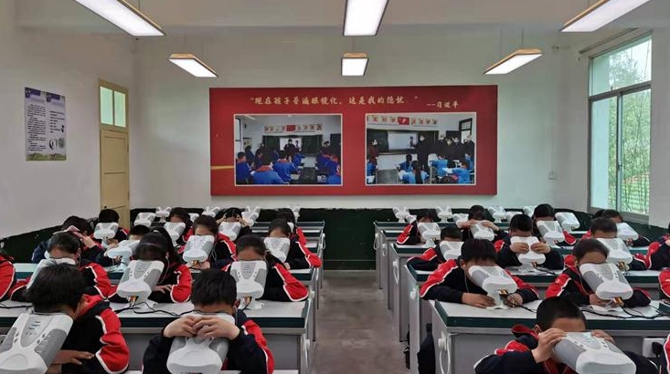 平利县老县镇中心小学：爱“眼”行动   关注“视”健康