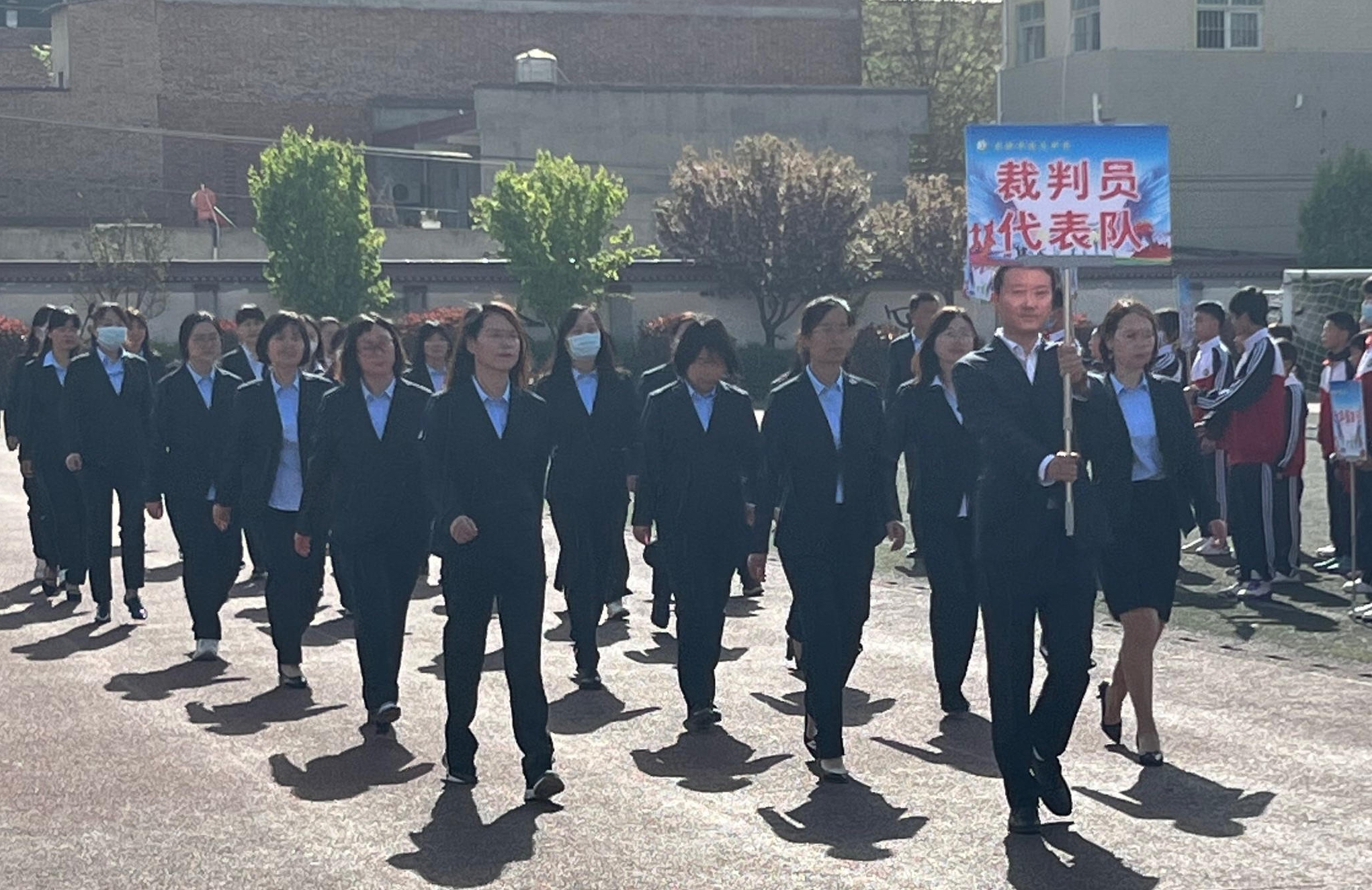 长安区香积寺逸夫中学运动会洋溢青春的活力