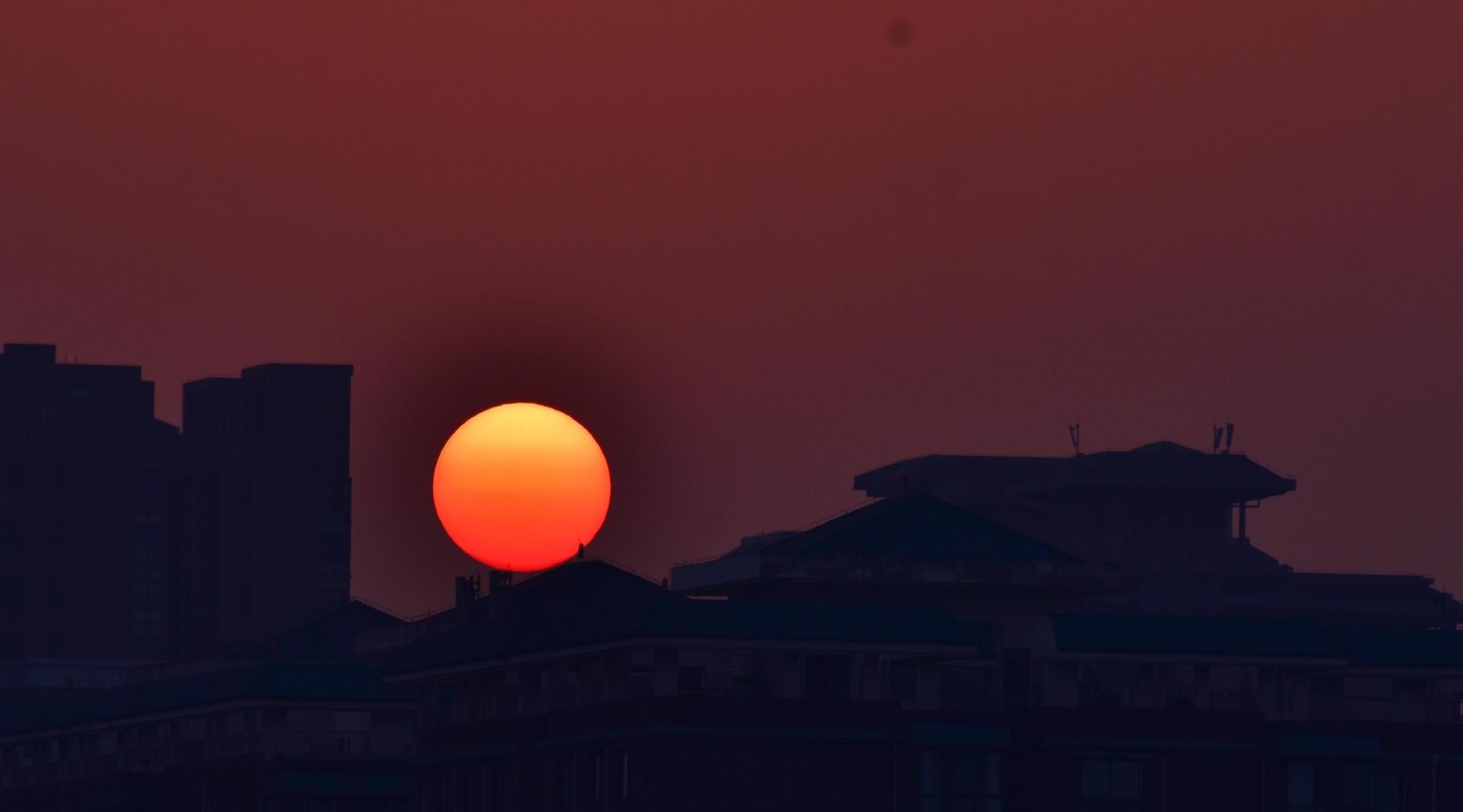 【组图】天气晴好 尽显都市秋色魅力