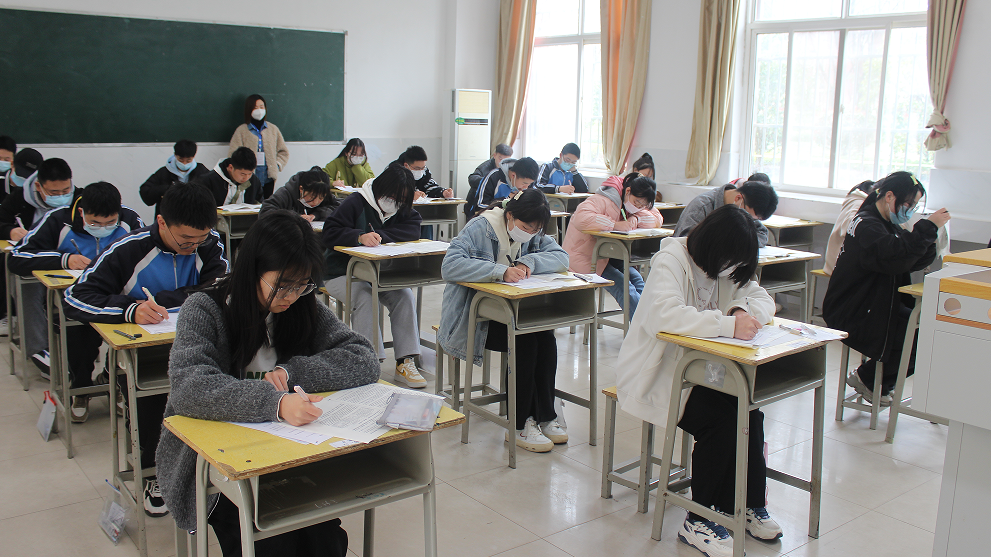 略阳2023年普通高中学业水平考试圆满结束