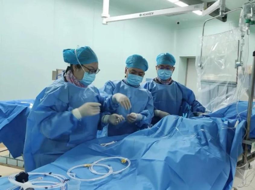 西安市红会医院心血管内科使用FFR指导治疗冠脉弥漫性病变