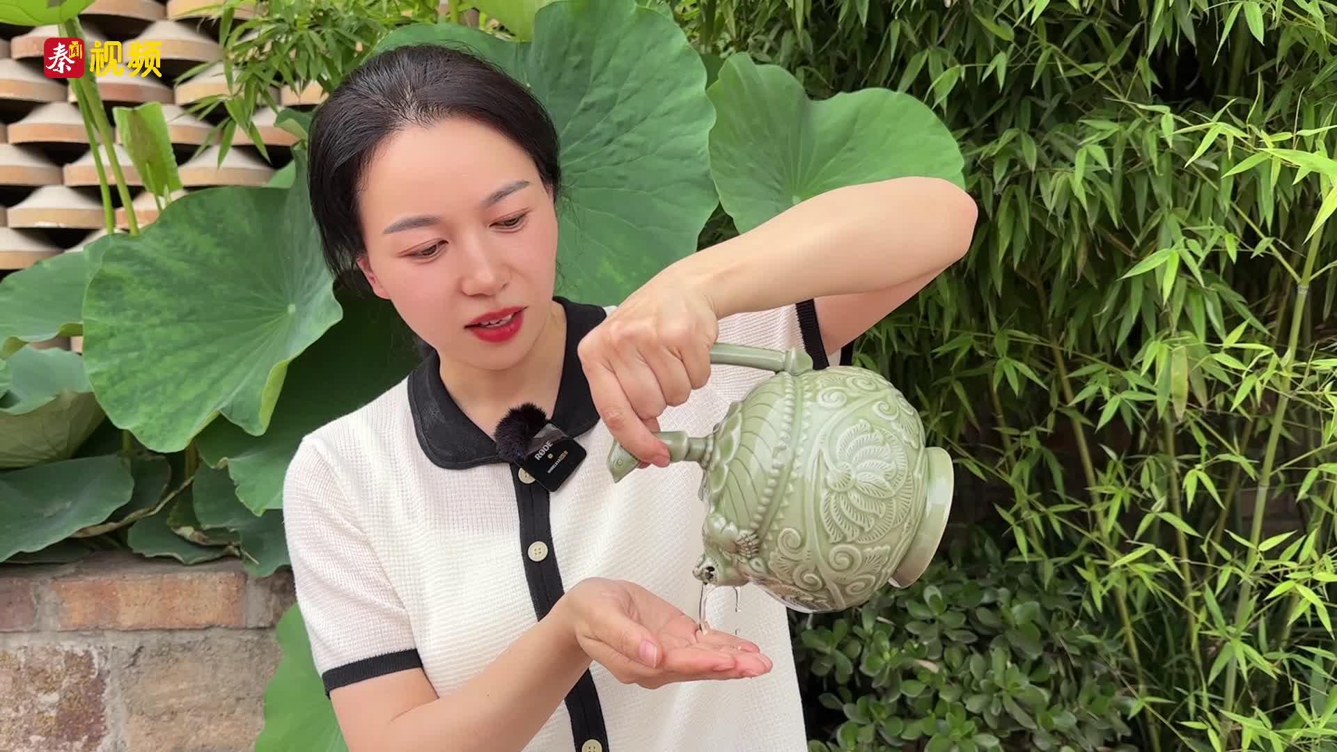 无盖“魔壶”“磁”性十足 记者探访铜川耀州制瓷