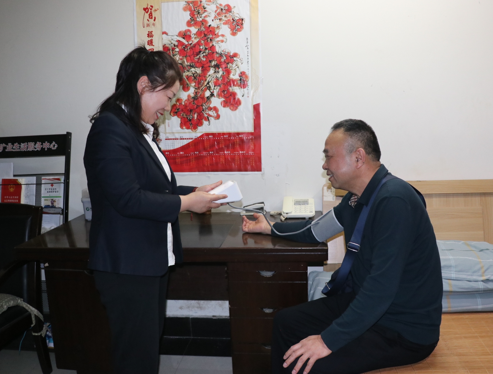 陕煤韩城矿业公司生活服务中心工会把职工的事儿放心里