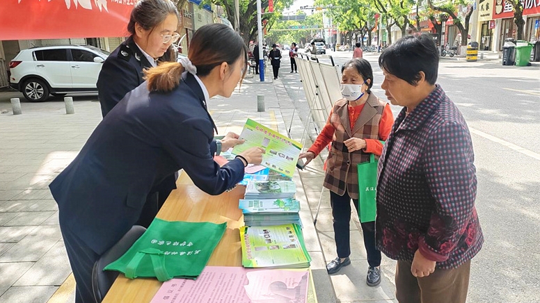 长武县开展2024年林草生物灾害防控宣传