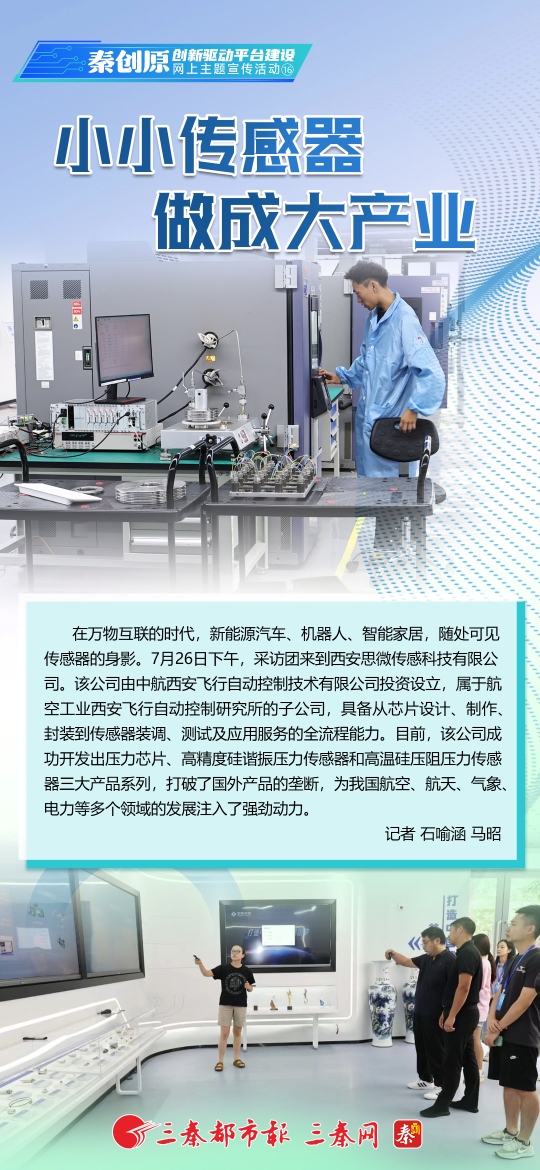 小小传感器 做成大产业