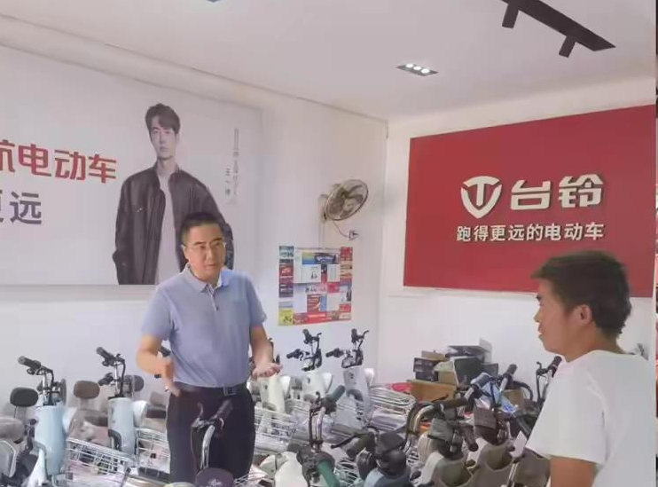 西安市生态环境局高新分局开展电动自行车铅蓄电池安全隐患摸排工作