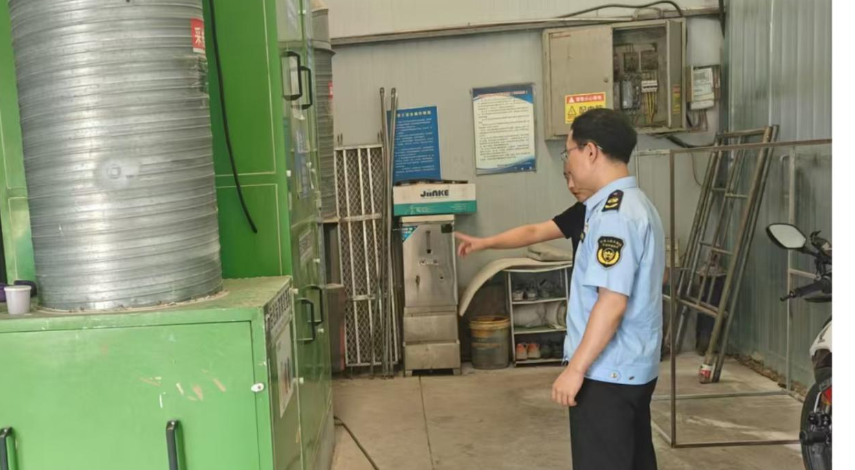紧抓辖区大气污染治理工作不放松