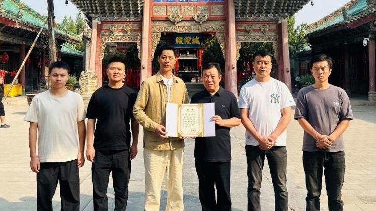 三原县博物馆聘任张觉天先生为终身名誉馆长