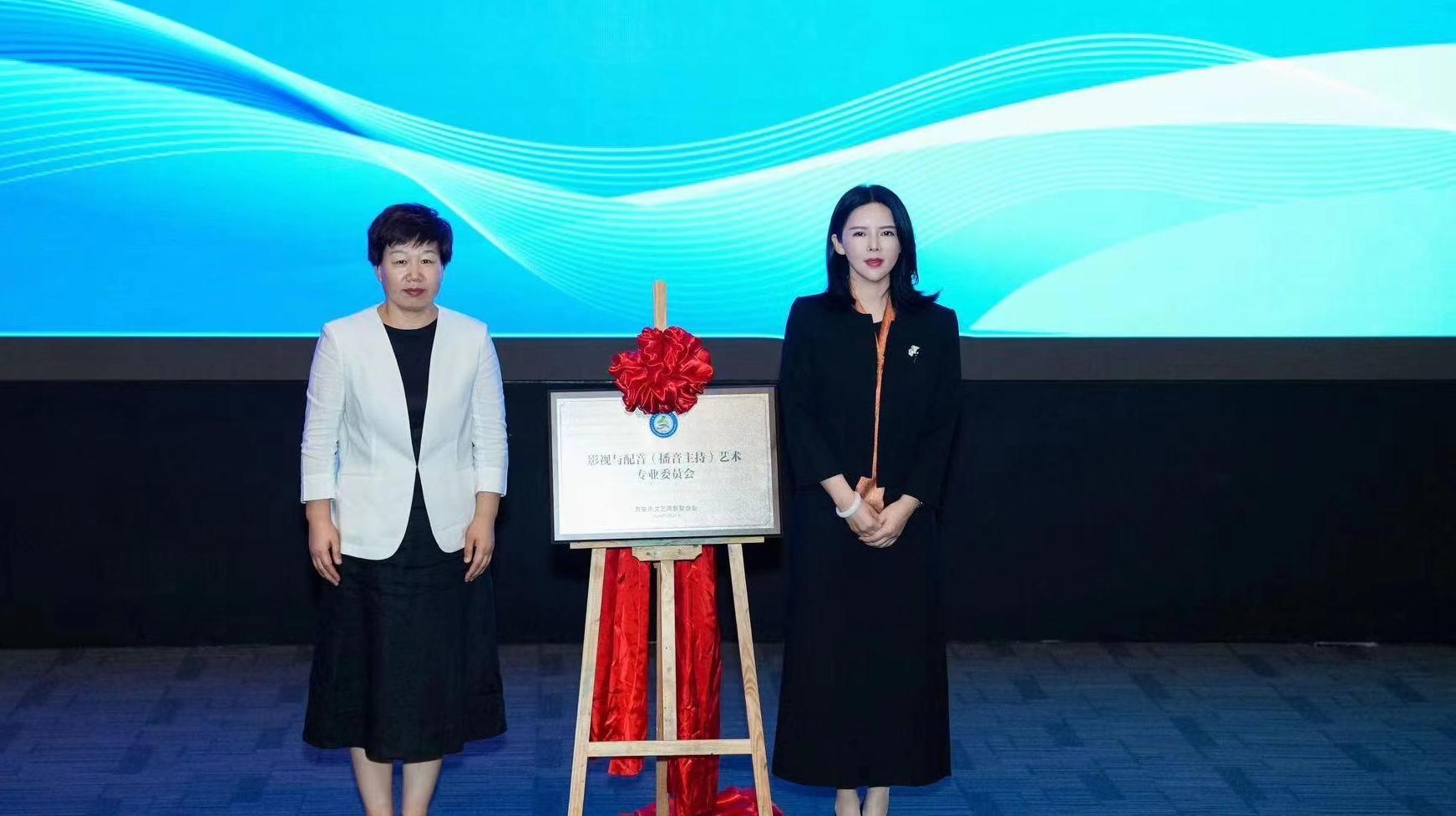 西安市文艺两新联合会影视与配音（播音主持）艺术专业委员会成立