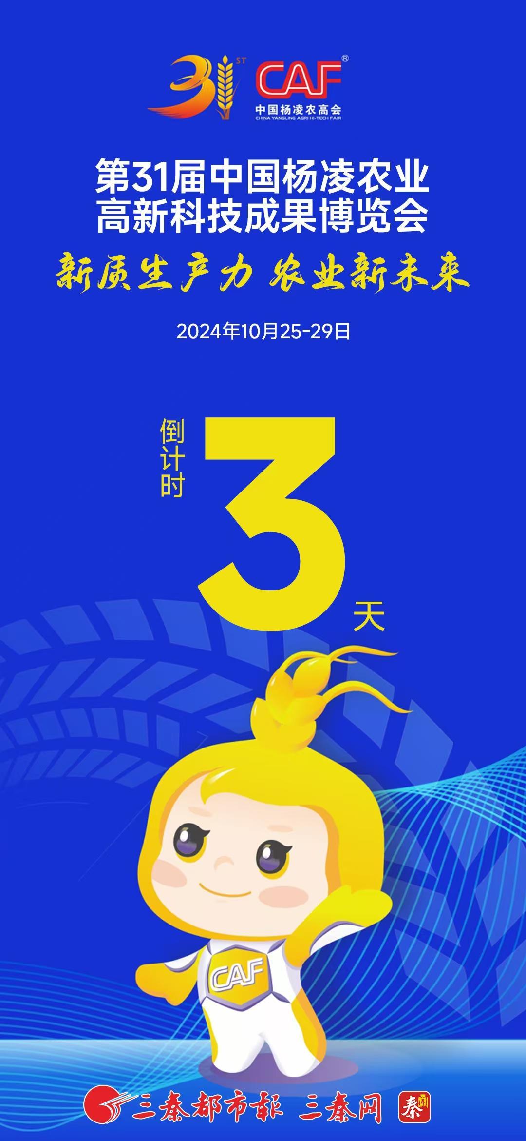 第31届杨凌农高会倒计时3天