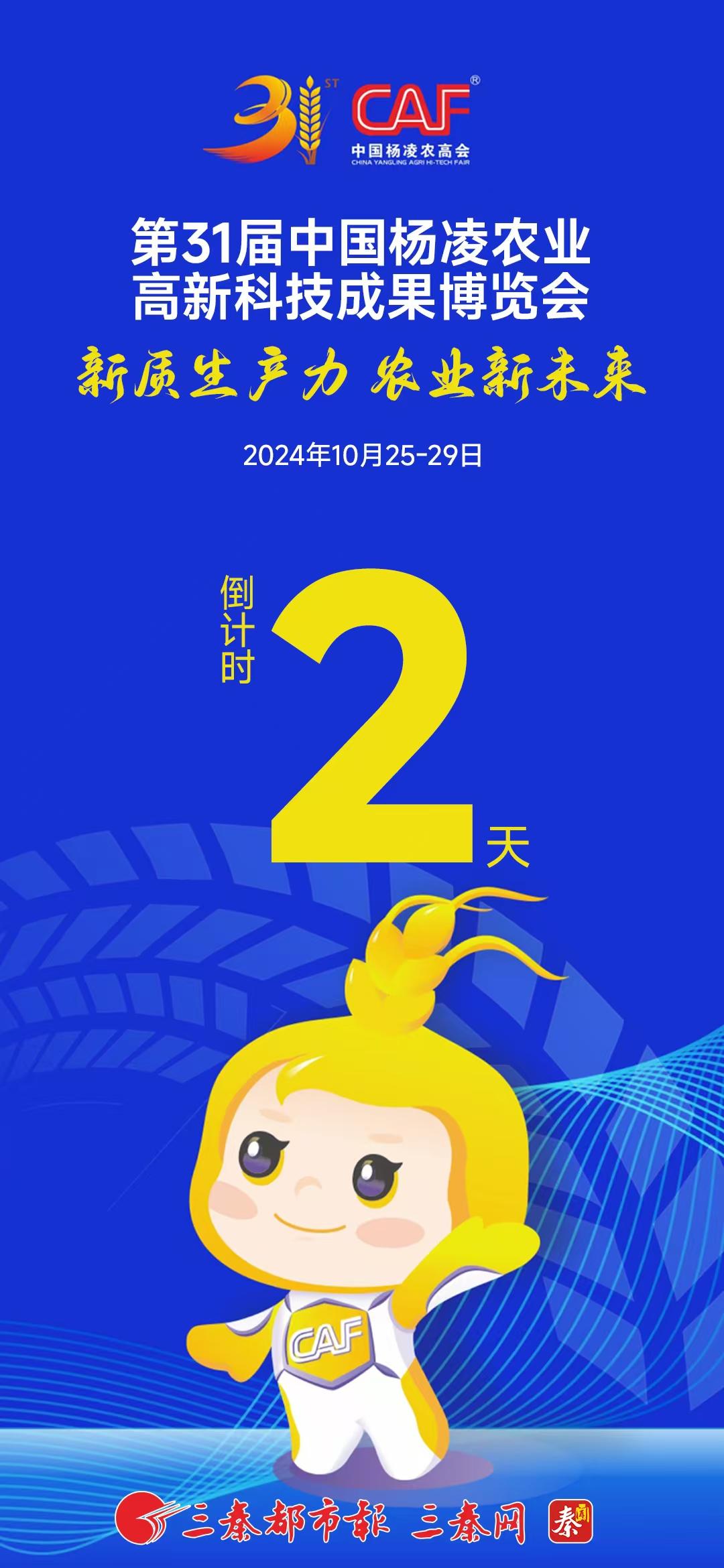 第31届杨凌农高会倒计时2天