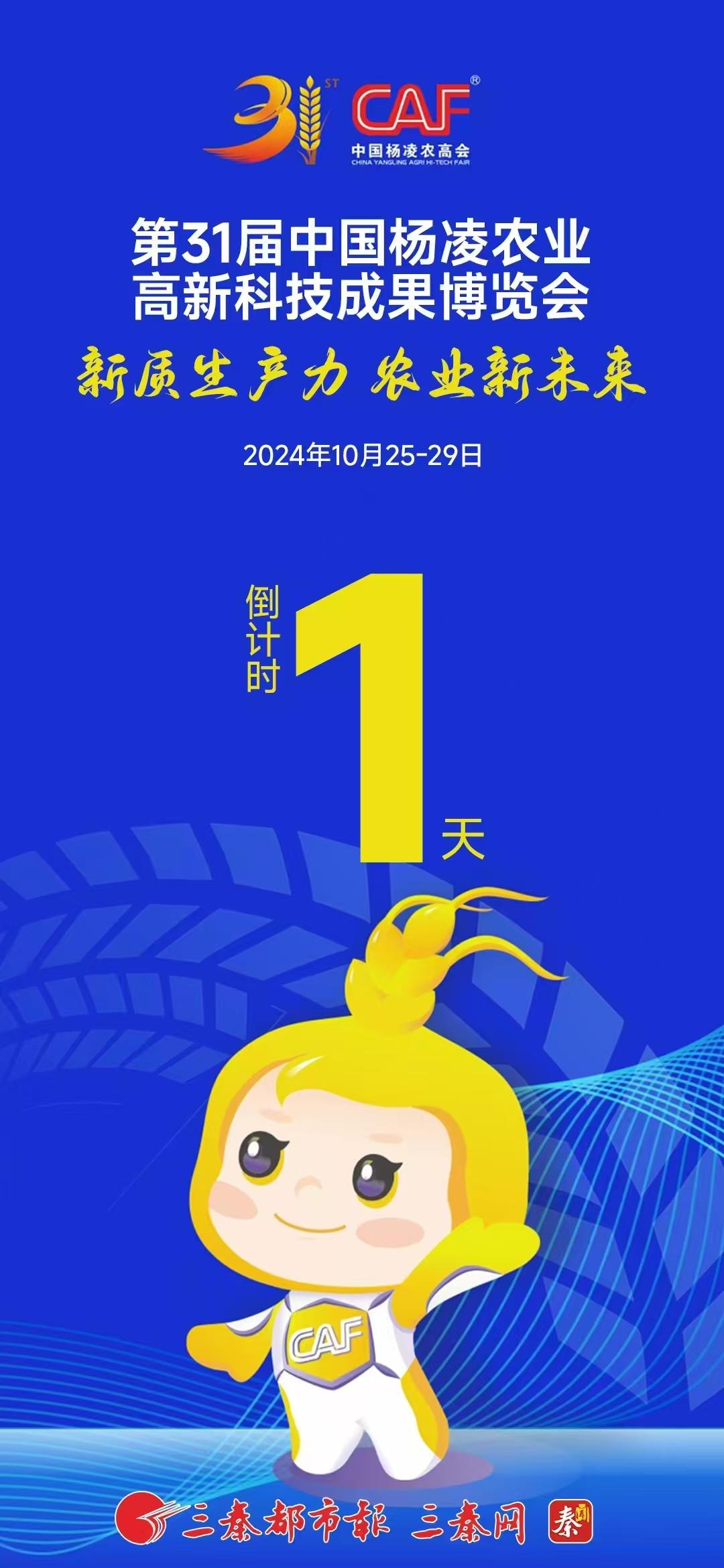 第31届杨凌农高会倒计时1天