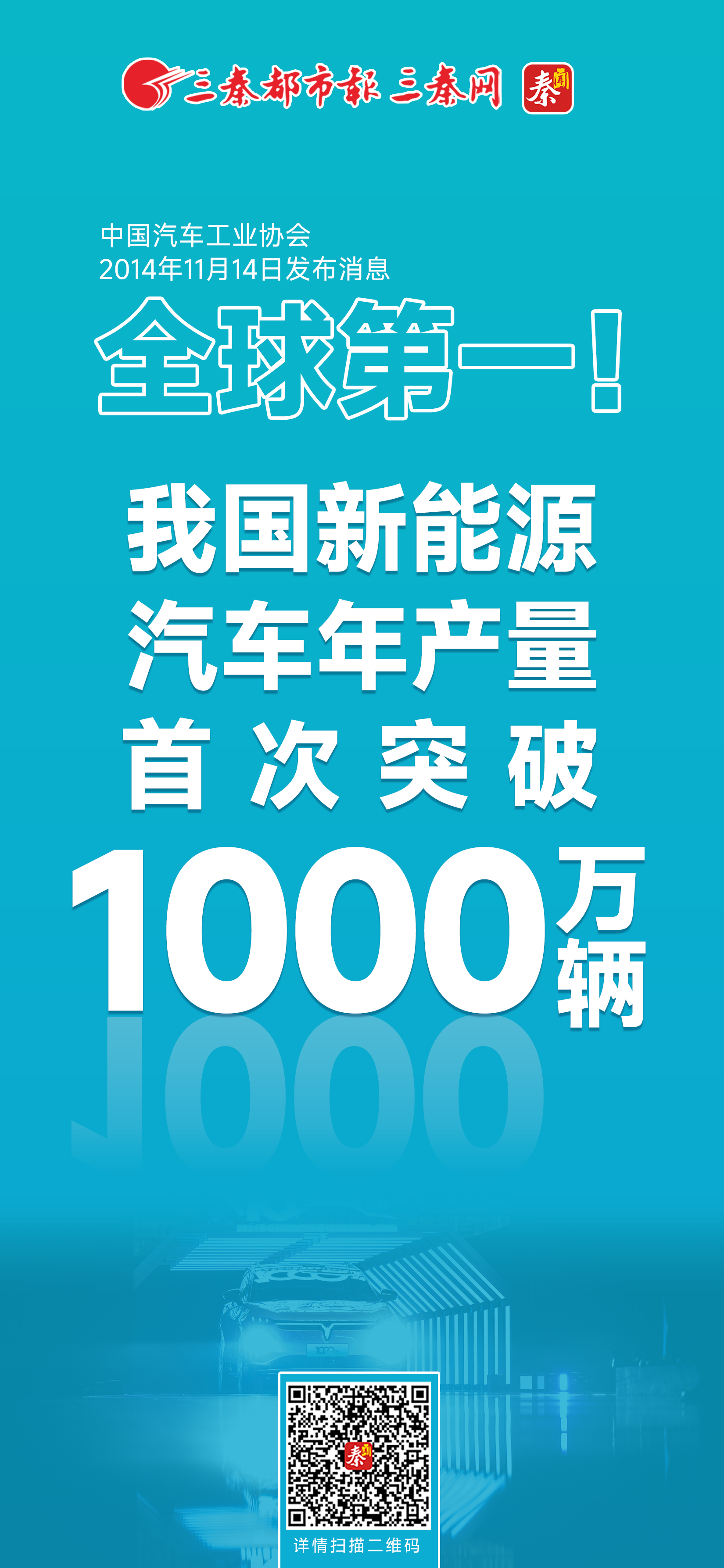 全球第一！我国新能源汽车年度产量首次突破1000万辆