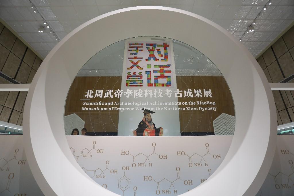 来这里“唤醒”宇文邕！“北周武帝孝陵科技考古成果展”开展