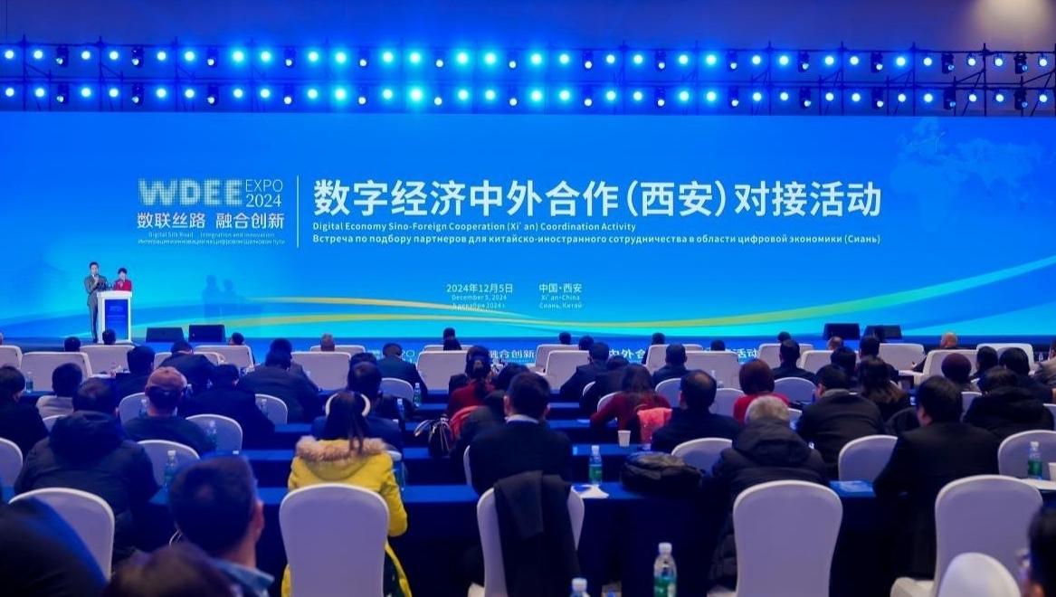 数字经济中外合作（西安）对接活动落幕 开启丝路数字合作新征程