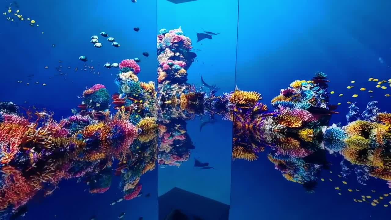 来陕西省图书馆看一场沉浸式AI数字艺术展