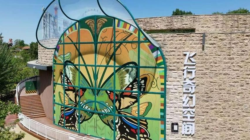 白鹿原影视城沉浸式数字光影飞行奇幻空间《蝶·幻境》将于5月1日启动